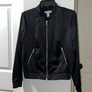 H&M Medium Size 6 Satin Bomber